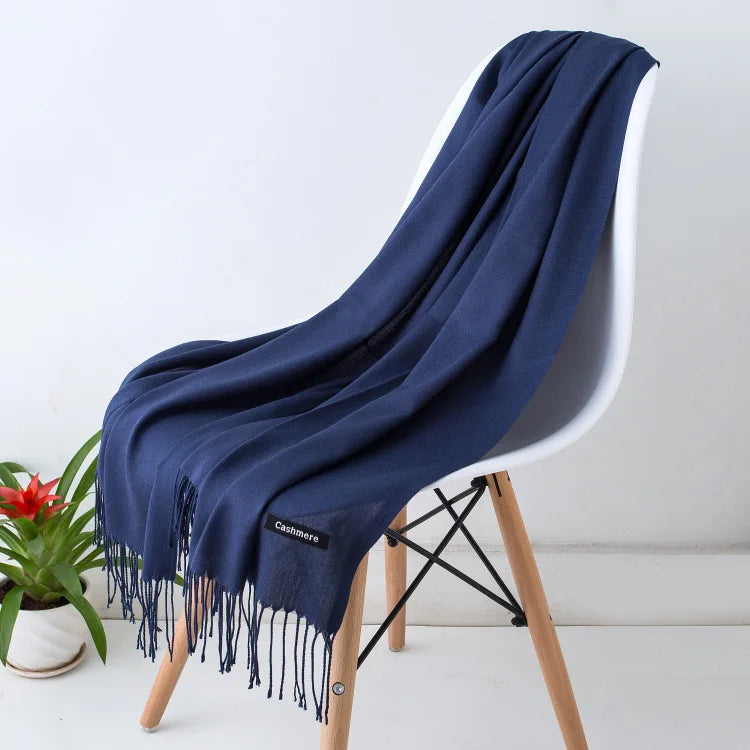 Women's Pashmina Scarf Shawls, Soft Cashmere feeling Headscarf