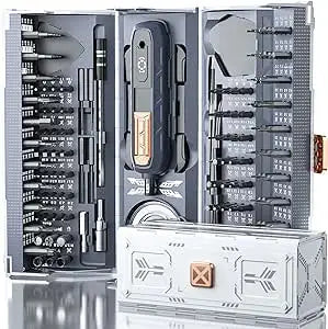 180 in 1 Precision Multifunctional Screwdriver Set, Magnetic Phillips Bits, Mobile iPhone & PC & Glasses Manual Repair
