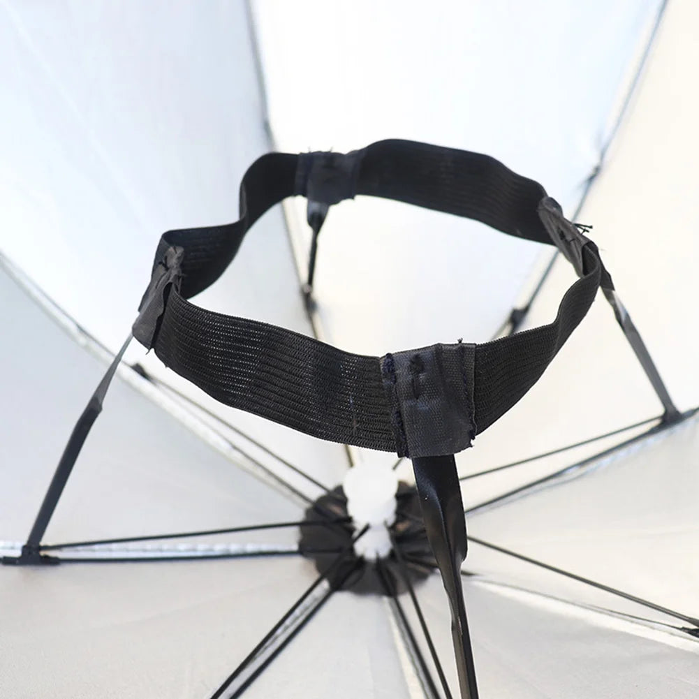 Portable Adjustable Fishing Sunshade Umbrella Hat