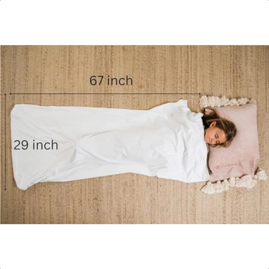 Waterproof Sleeping Bag Liner for and Adolescents. A Perfect Solution for Incontinence bedwetting on Camps sleepovers Overnight