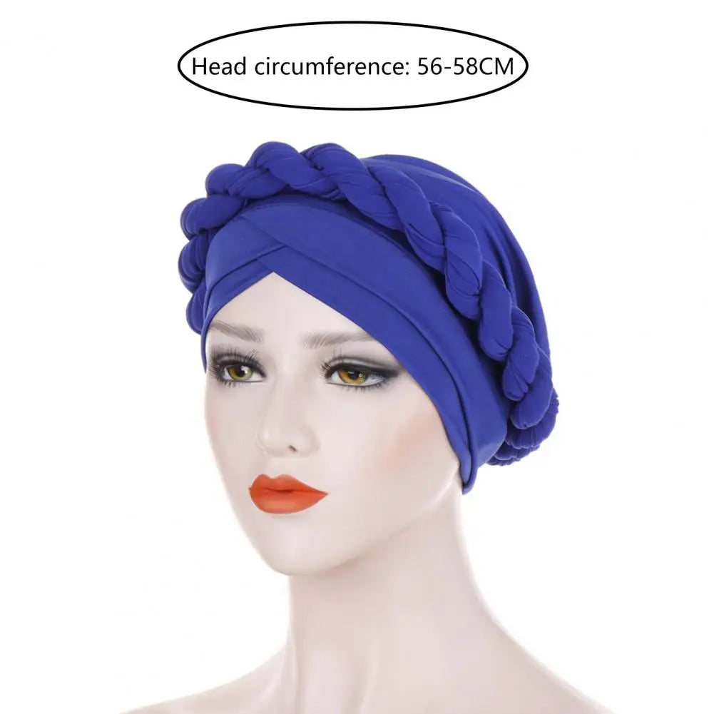 Bonnet Hat Brimless Women Head Scarf