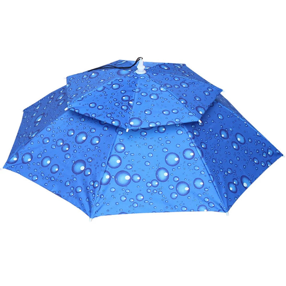 Portable Adjustable Fishing Sunshade Umbrella Hat