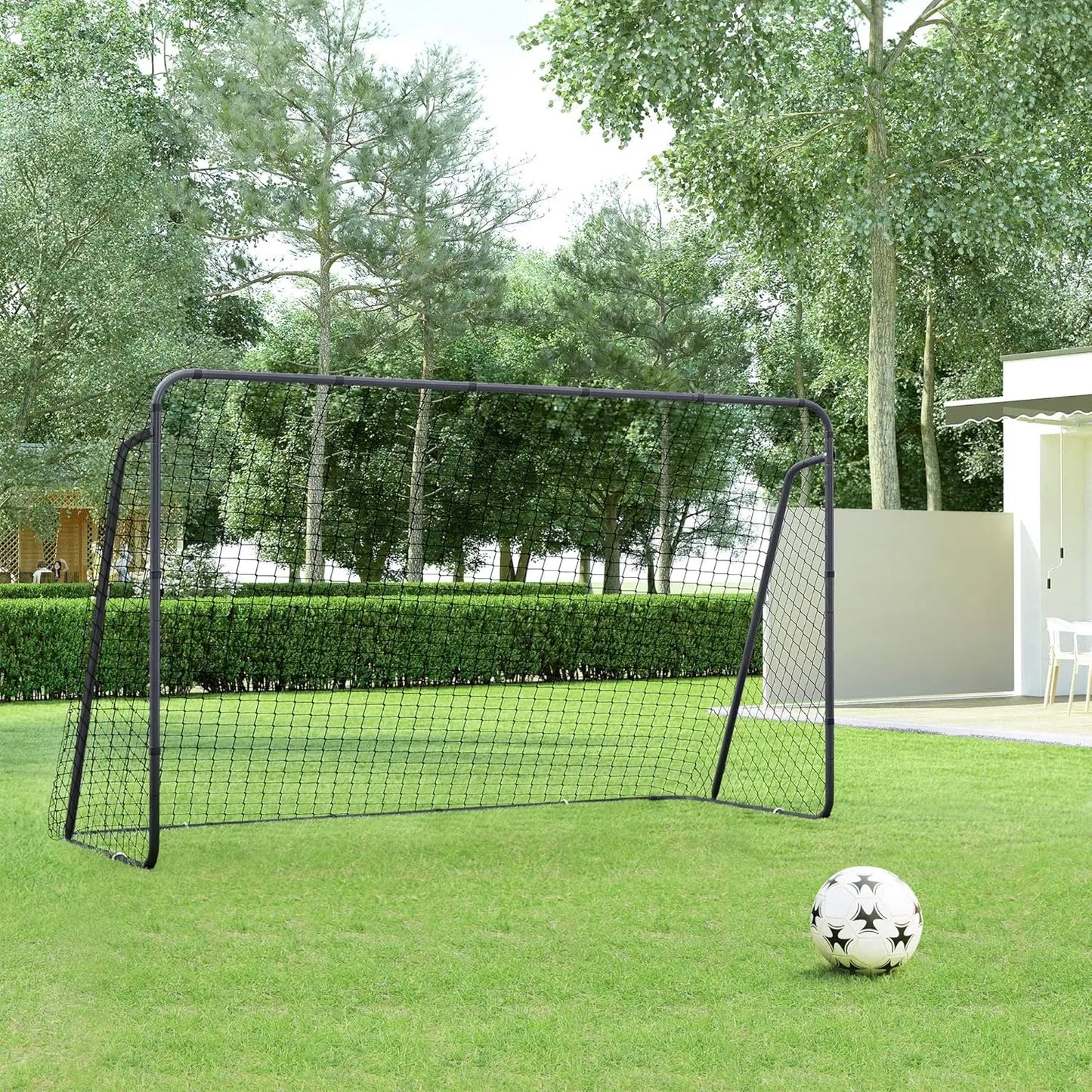 Children's Soccer Goal 12 x 6 Foot, Quick Assembly