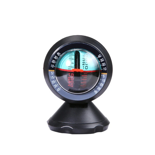 Multifunction Car Inclinometer Level Tilt Gauge Indicator, Slope Meter Gradient Balancer for Outdoor Camping
