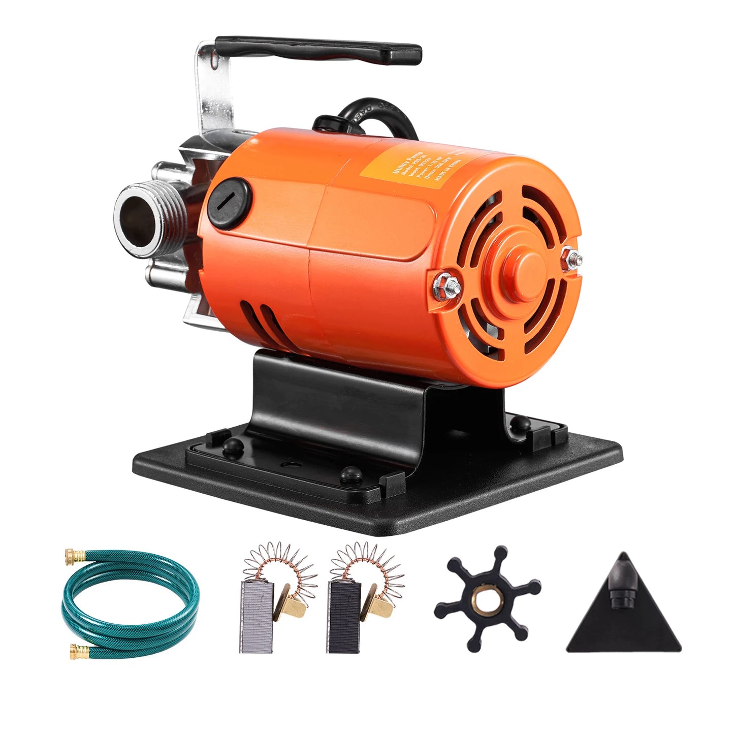 Water Transfer Pump, 120V AC 360GPH 1/10 HP Portable Electric Utility Pump for Garden, Rain Barrel, Pool, Pond, Aquarium