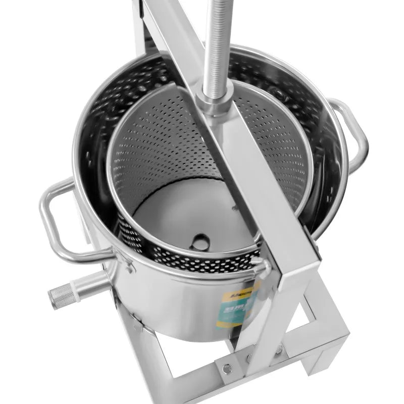 2.6 gallon Fruit Wine Cider Press. Apple, Grapes, Pears, Blueberries, Strawberries Crusher Juice Maker