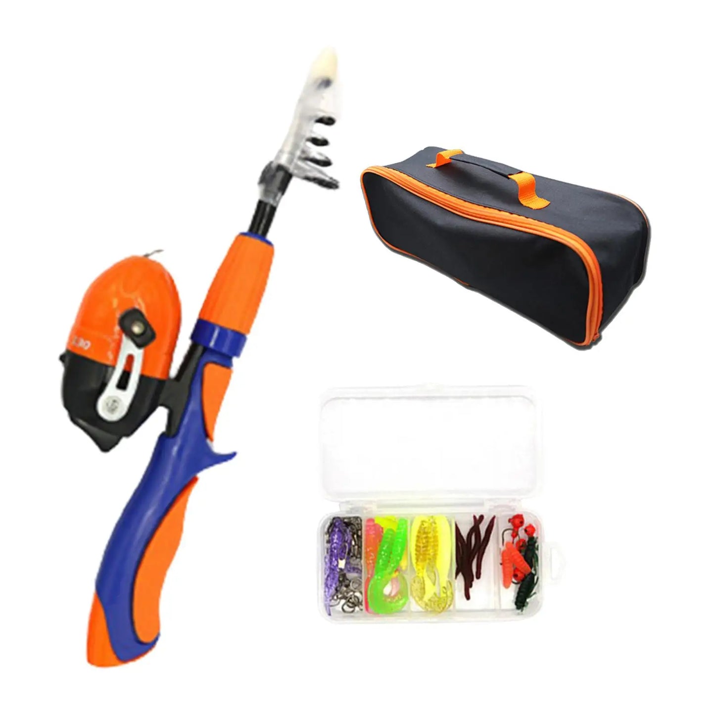 Fishing Rod and Reel Combo, Kids Fishing Pole