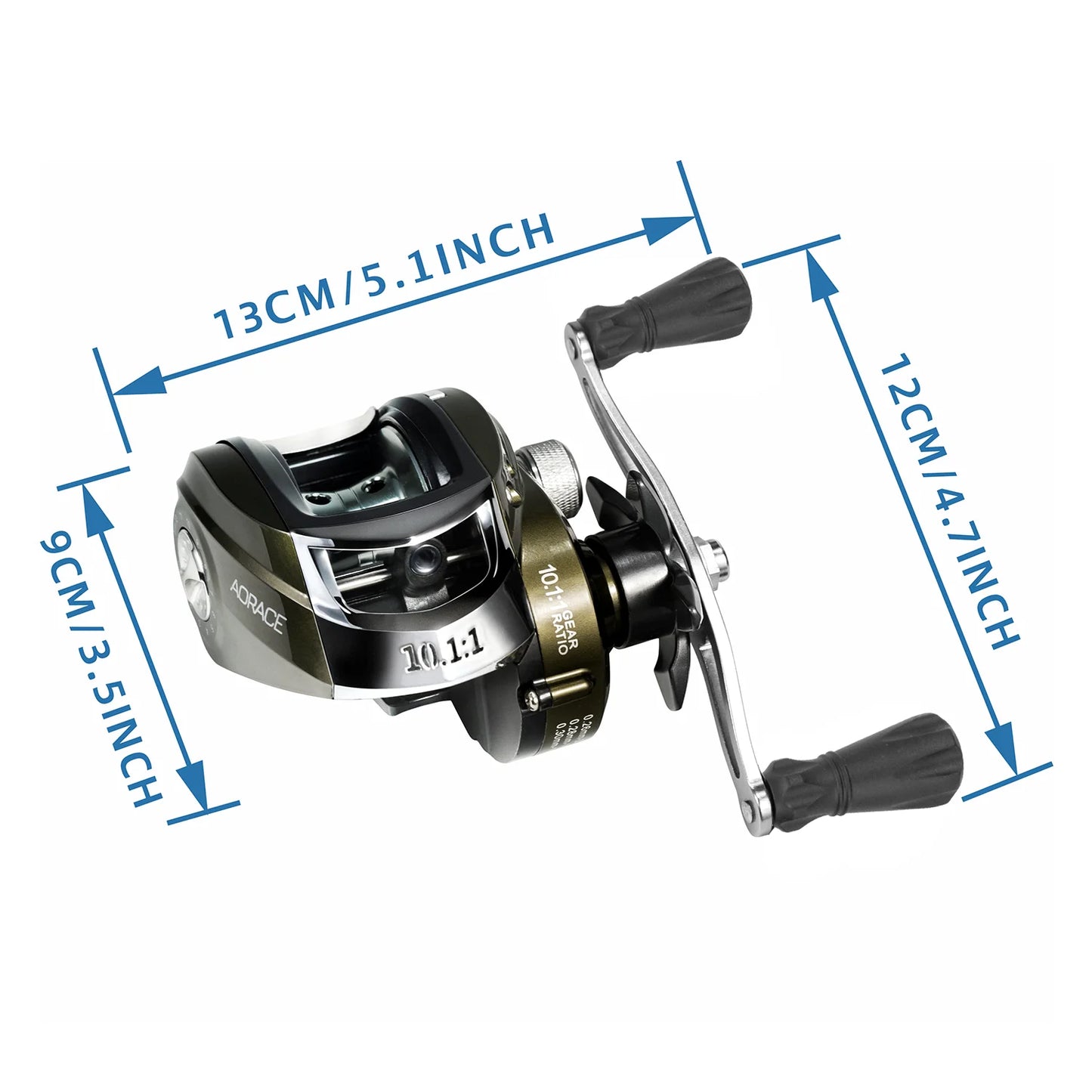 Fishing Reel - Ergonomic Design, Smooth Casting, Durable Construction