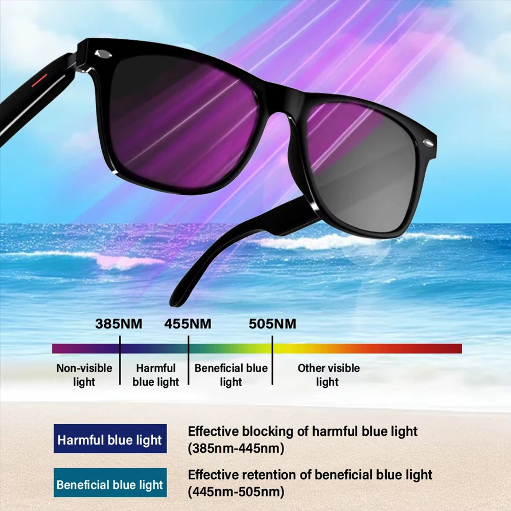New Smart Wireless Bluetooth Glasses Listen to Music Answer the Phone Men and Women