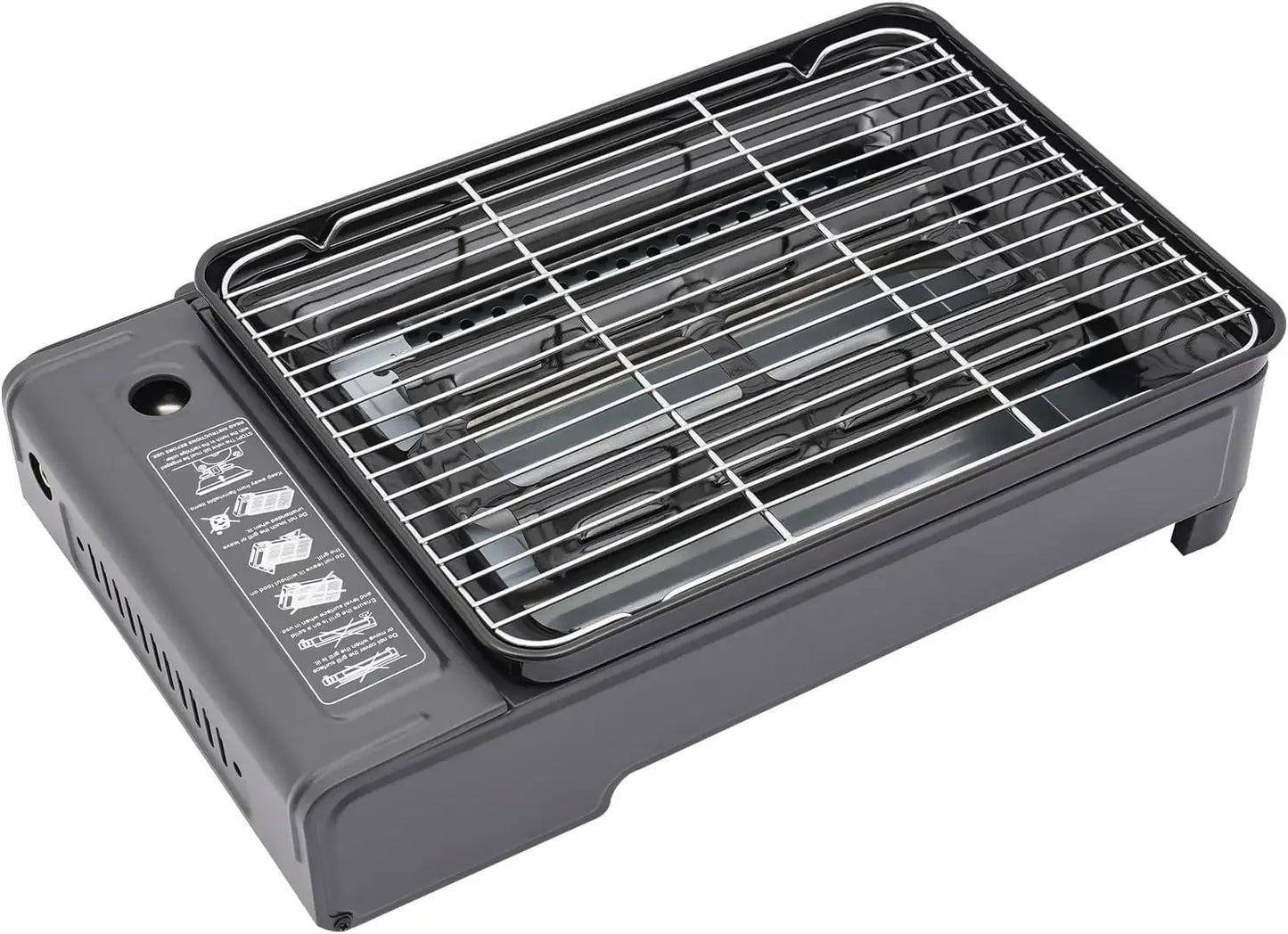 Butane Grill with Grill Net, Stove, Camping Grill Gas Stove