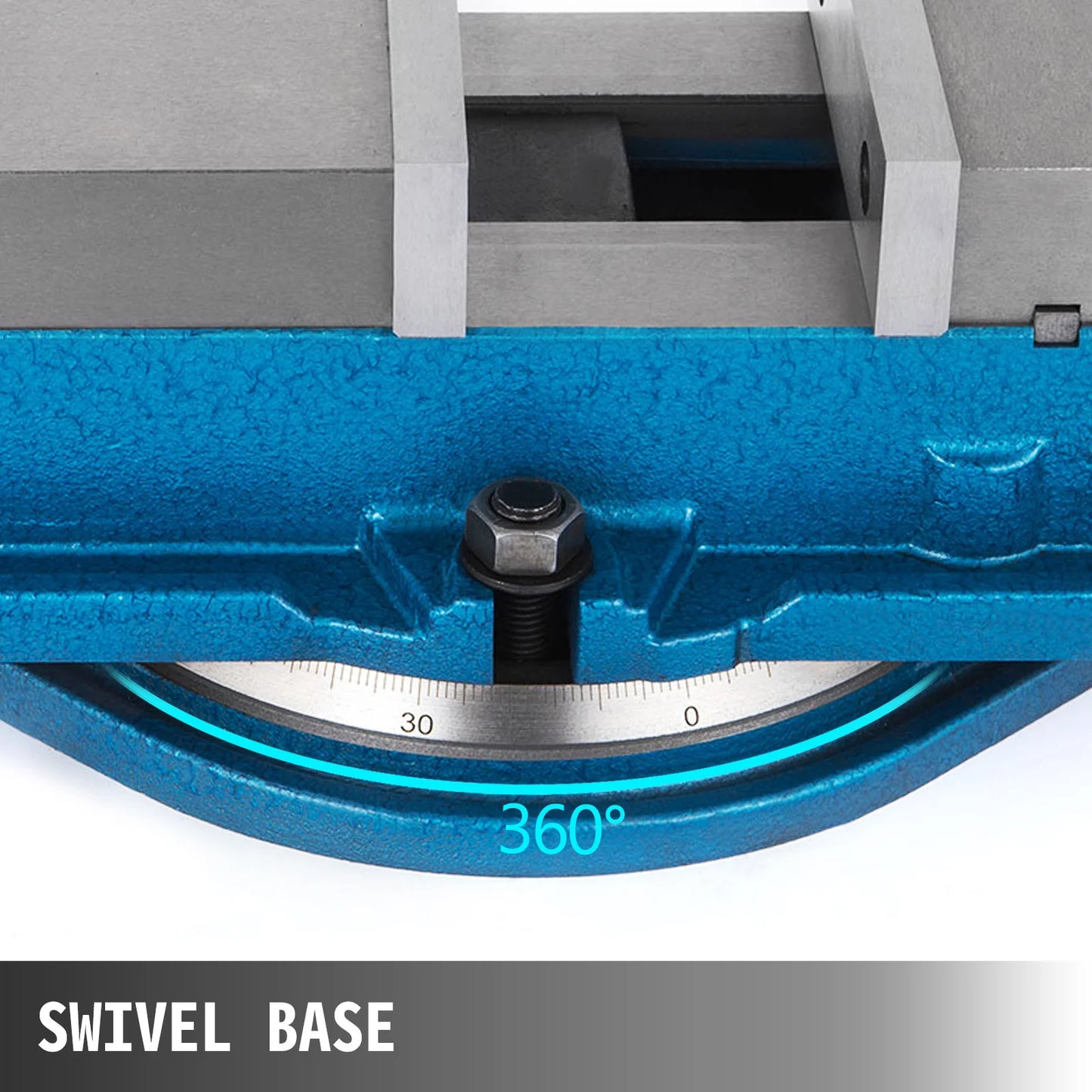 3 Inch / 5 Inch Jaw Width Heavy Duty Vise, Bench Clamp Vise High Precision, 360 Degree Swiveling Base
