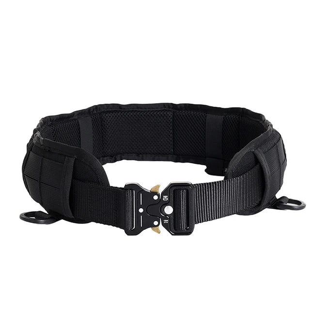 Genuine Tactical Belt, Quick Release. Outdoor Military Metal Real Nylon Belt Set
