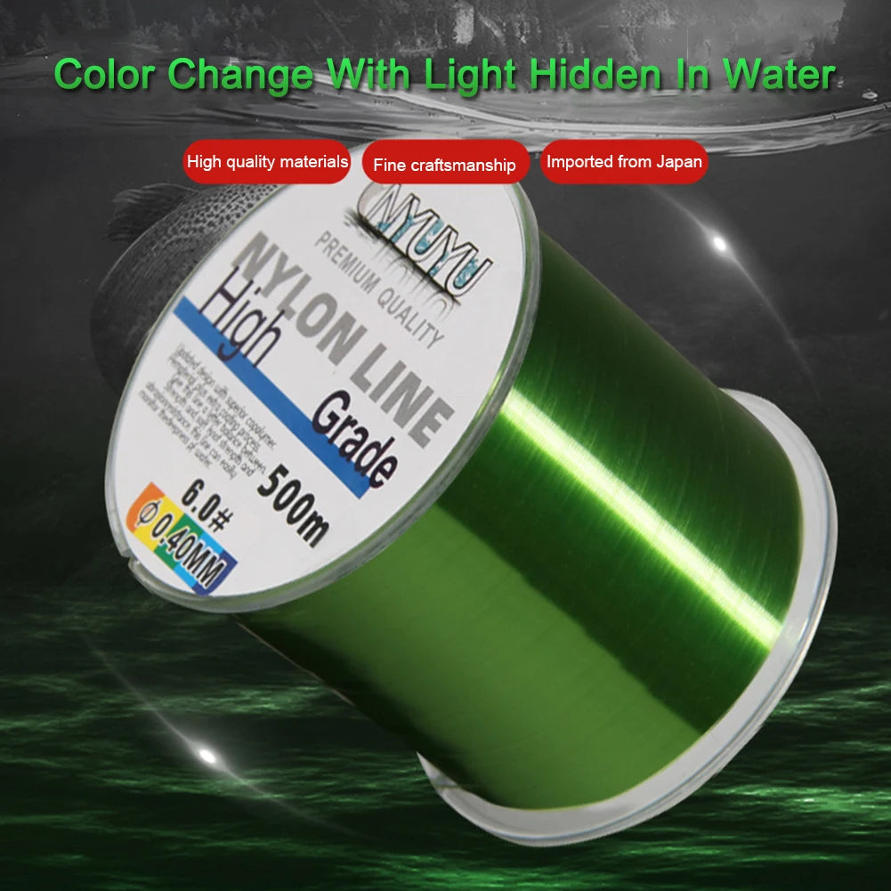 Super Strong Fishing Line Abrasion Resistant 18-90LB Braided Nylon Line