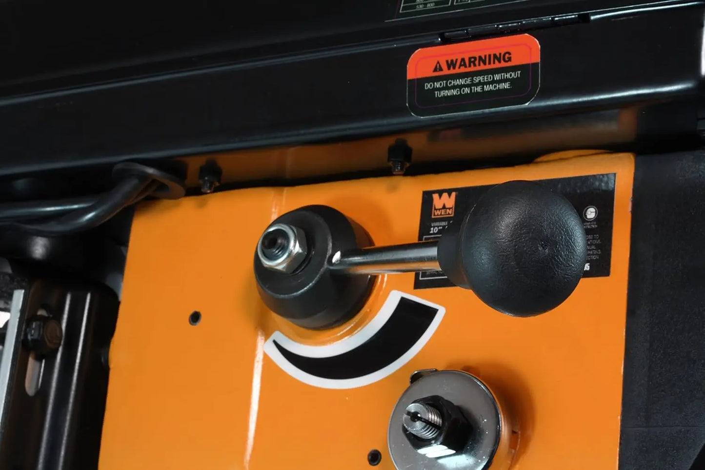 5-Amp 10-Inch Variable Speed Cast Iron Benchtop Drill Press with Laser