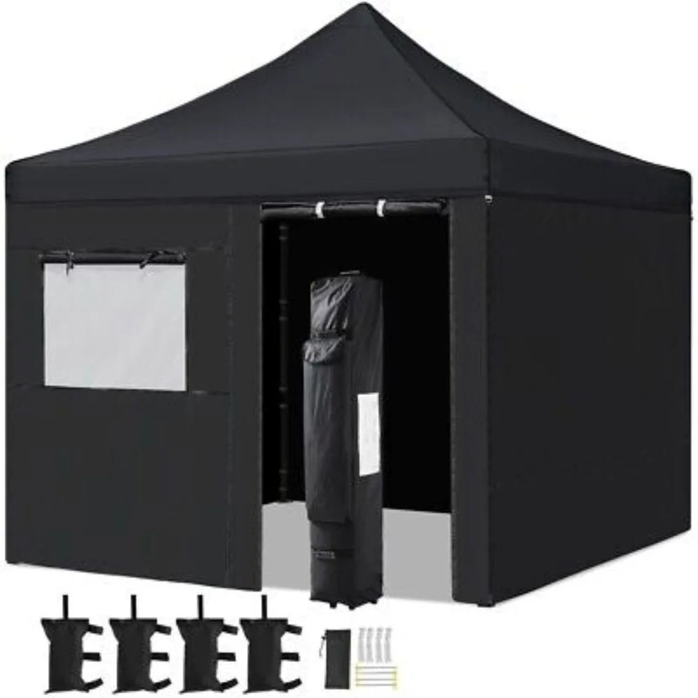 Commercial Pop Up Tent 10x10ft Canopy Waterproof Shelter