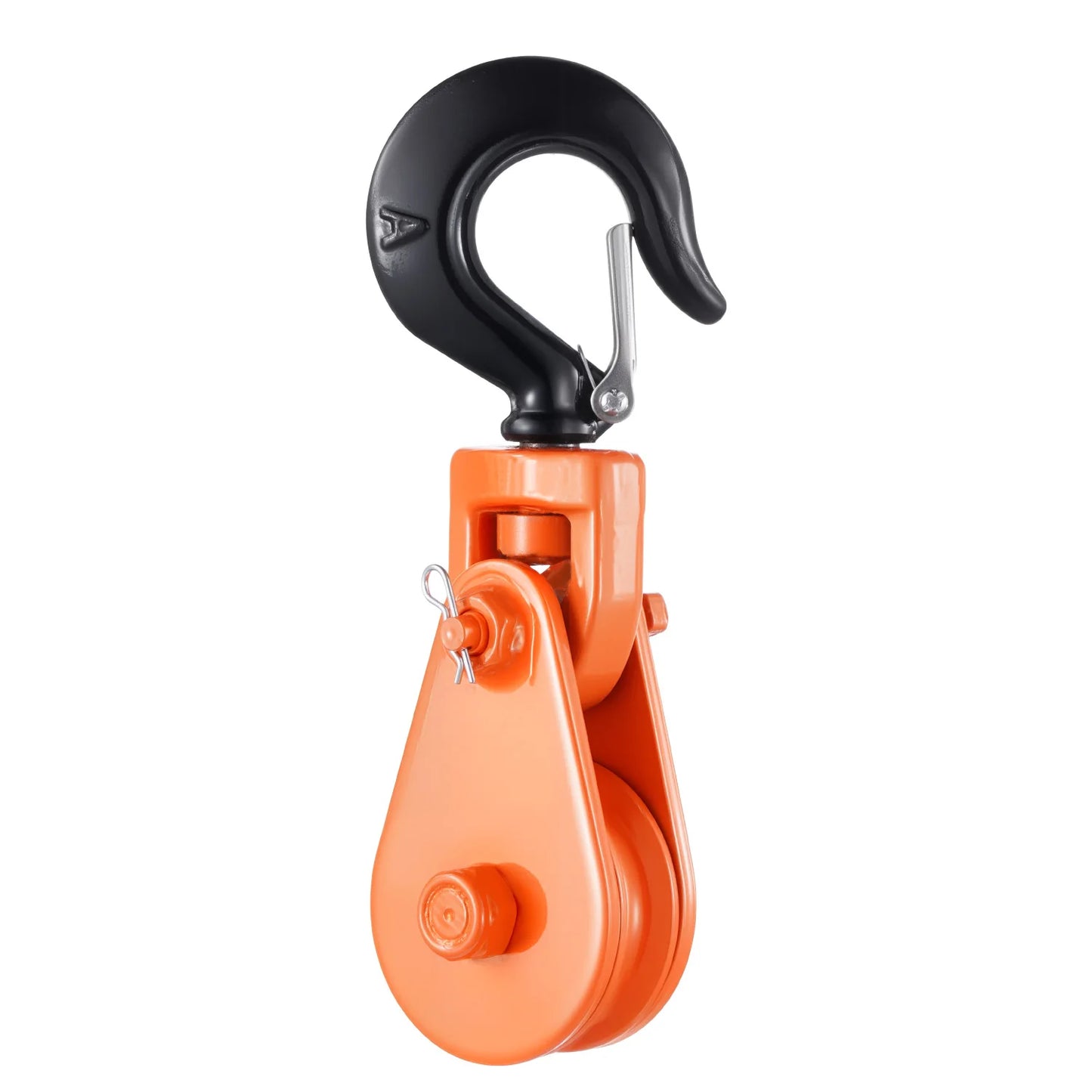 2T Snatch Block Pulley with Swivel Hook, for Lifting or Offroad Recovery for Towing Operation