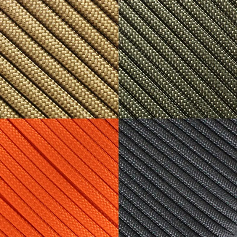 5M/15M/30M 7-Core 550 Paracord 4mm Parachute Cord, Outdoor Camping survival Rope kit, Umbrella Tent Lanyard Strap Clothesline