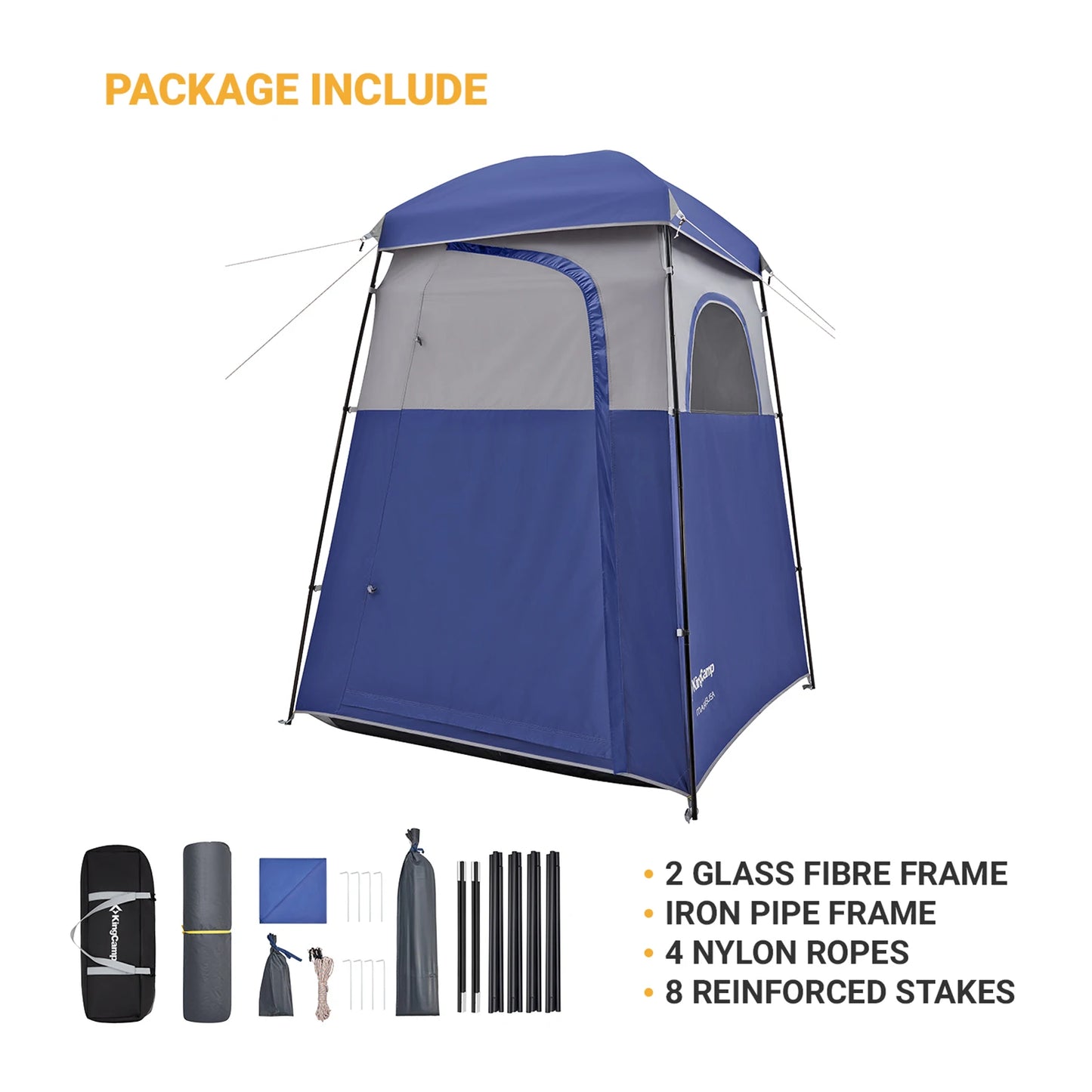 Shower Tent Portable Outdoor Collapsible Shelter