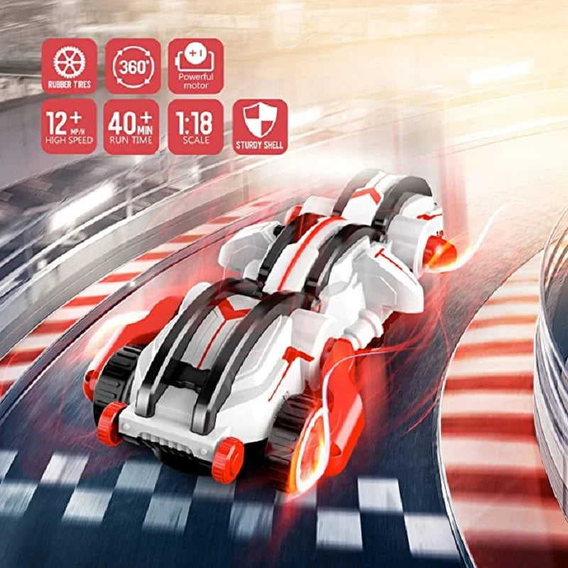 1:18 RC Stunt Car 2.4G Remote Control Car, Offroad