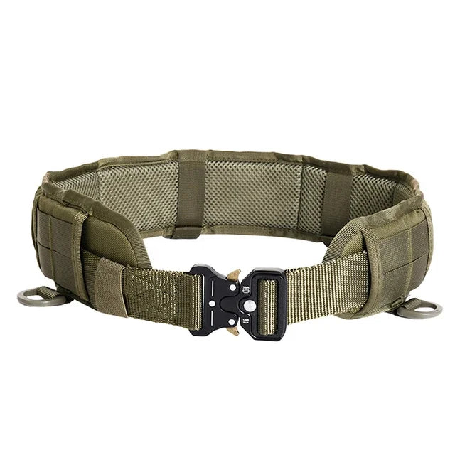 Genuine Tactical Belt, Quick Release. Outdoor Military Metal Real Nylon Belt Set