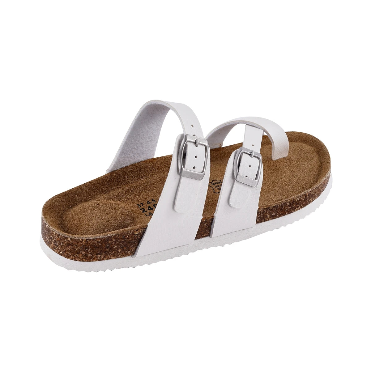 Sandals Natural Leather Non-Slip Flip Flops Woman