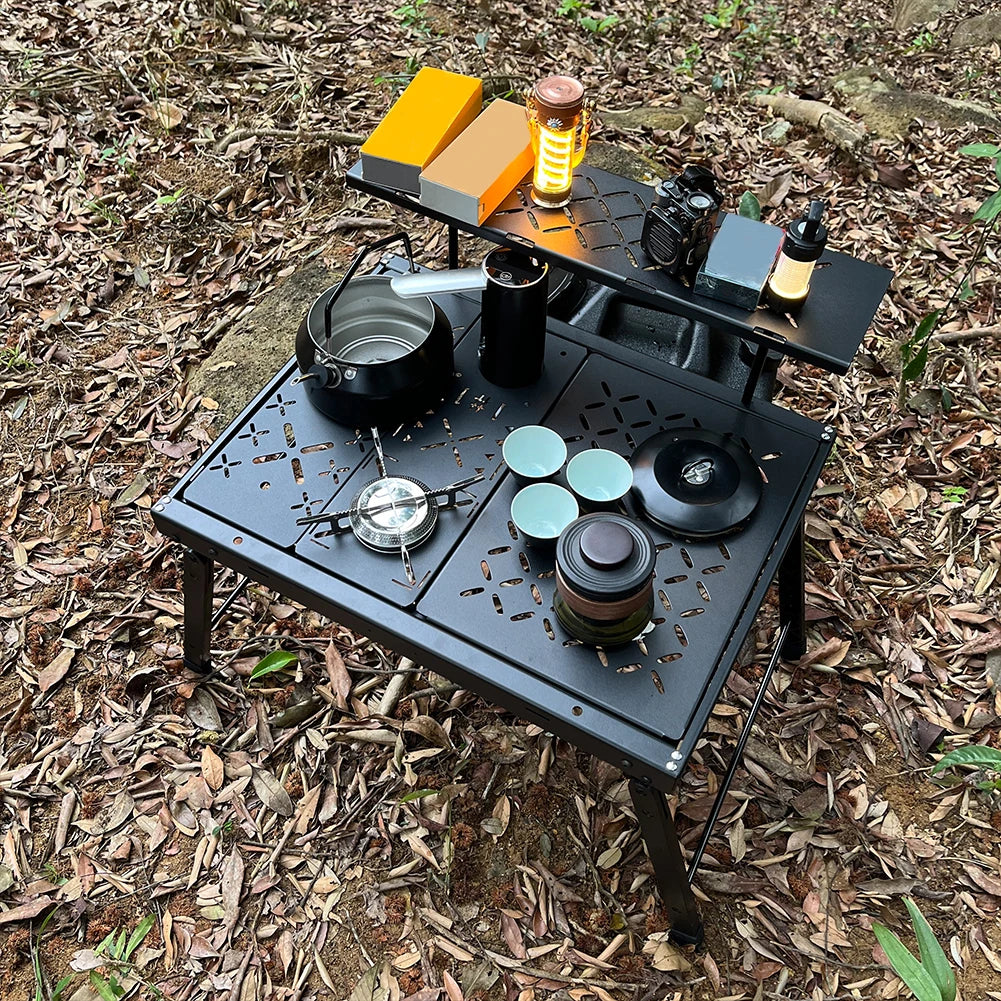 Outdoor Camping Gas Stove Small Camping Stove with Storage Bag Portable Cooking Stove Adjustable for Outdoor Camp