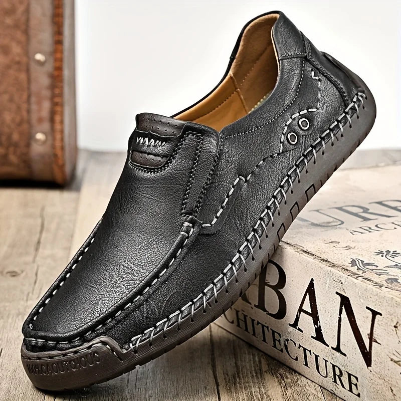 Men's Solid Color Loafers Soft Sole
