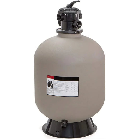 XtremepowerUS 24" Above Inground Swimming Pool Sand Filter System 7-Way Multi-Port Valve Pool Filter up to 29,400 Gallons