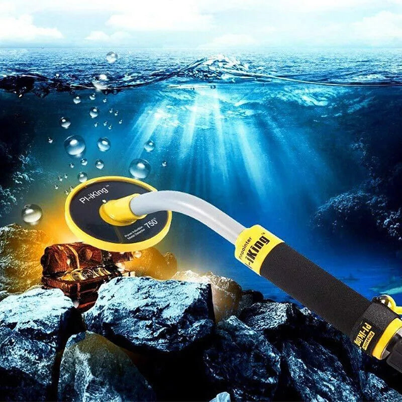 100 Feet Fully Waterproof Metal Detector for Adults, Lightweight Small Metal Detector