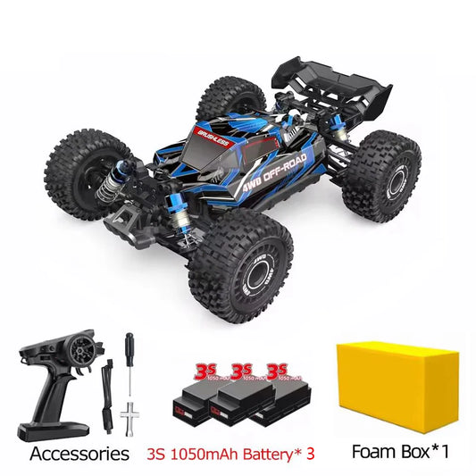 1/16 RC Car 70KM/H Brushless 4WD Off-Road Remote Control Truck