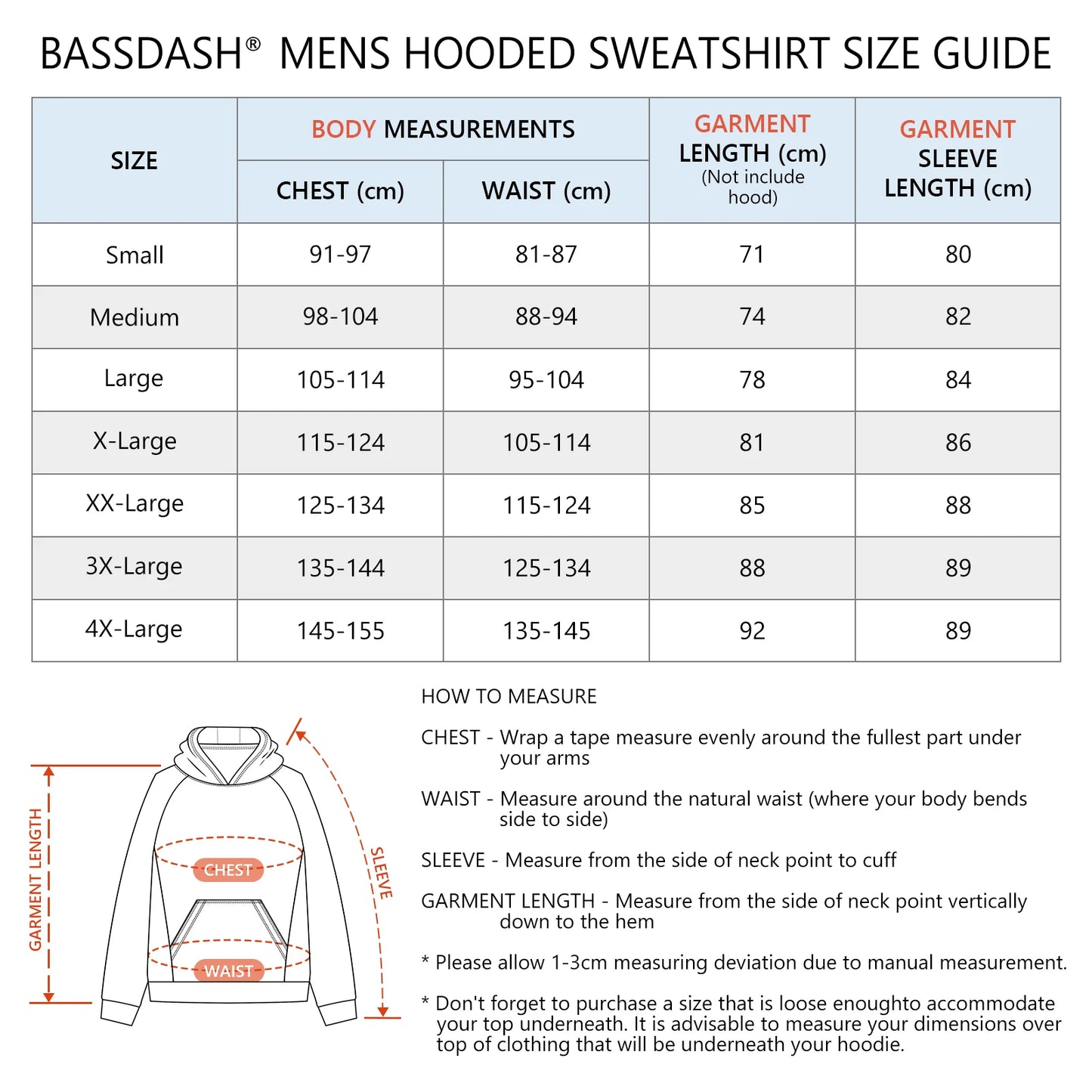 Men’s, Women's Fleece Lined Fishing Hoodies Water Resistant Performance Pullover Sweatshirt with thumb hole