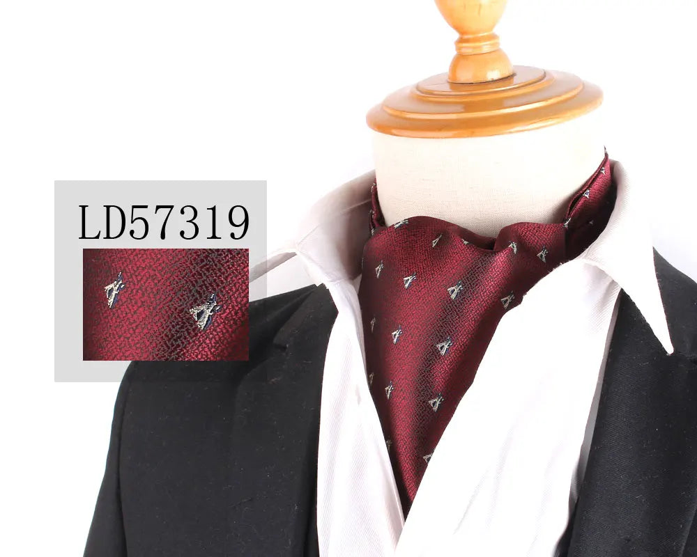 Paisley Cashew Tie Cravat Ascot