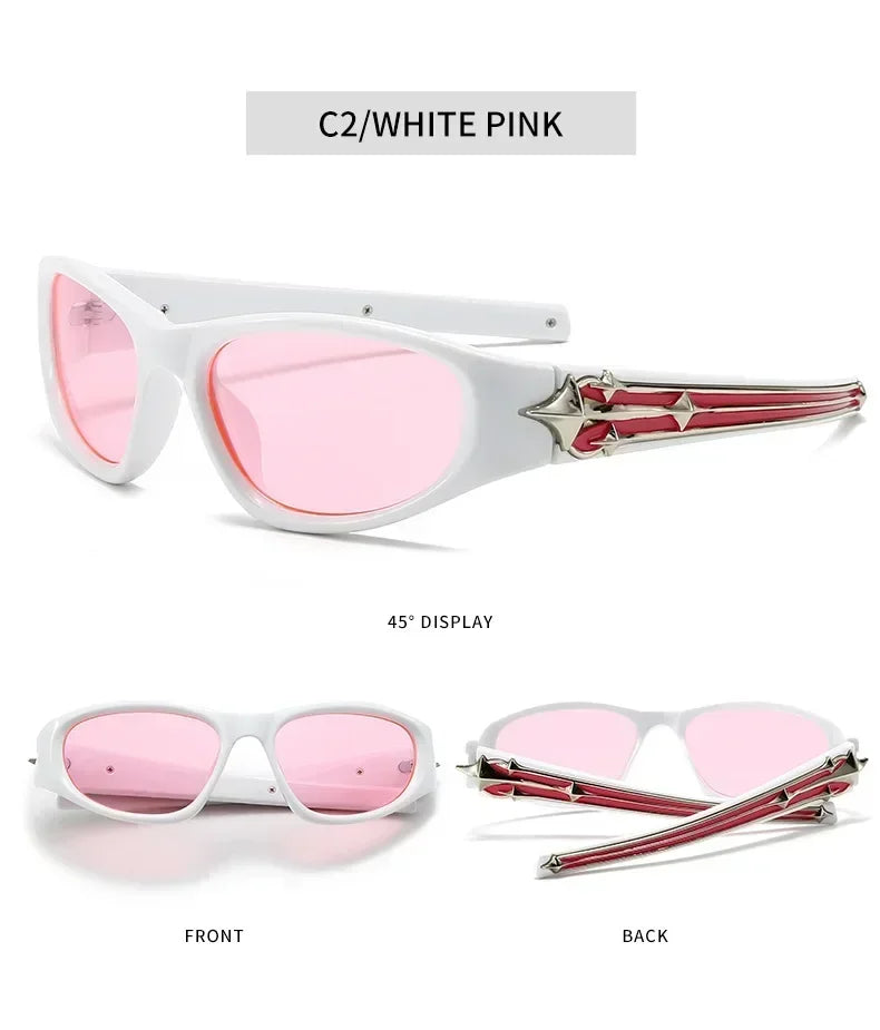 Fashion Cat Eye Sunglasses, Women, Men Luxury Brand Design Sun Glasses. UV400