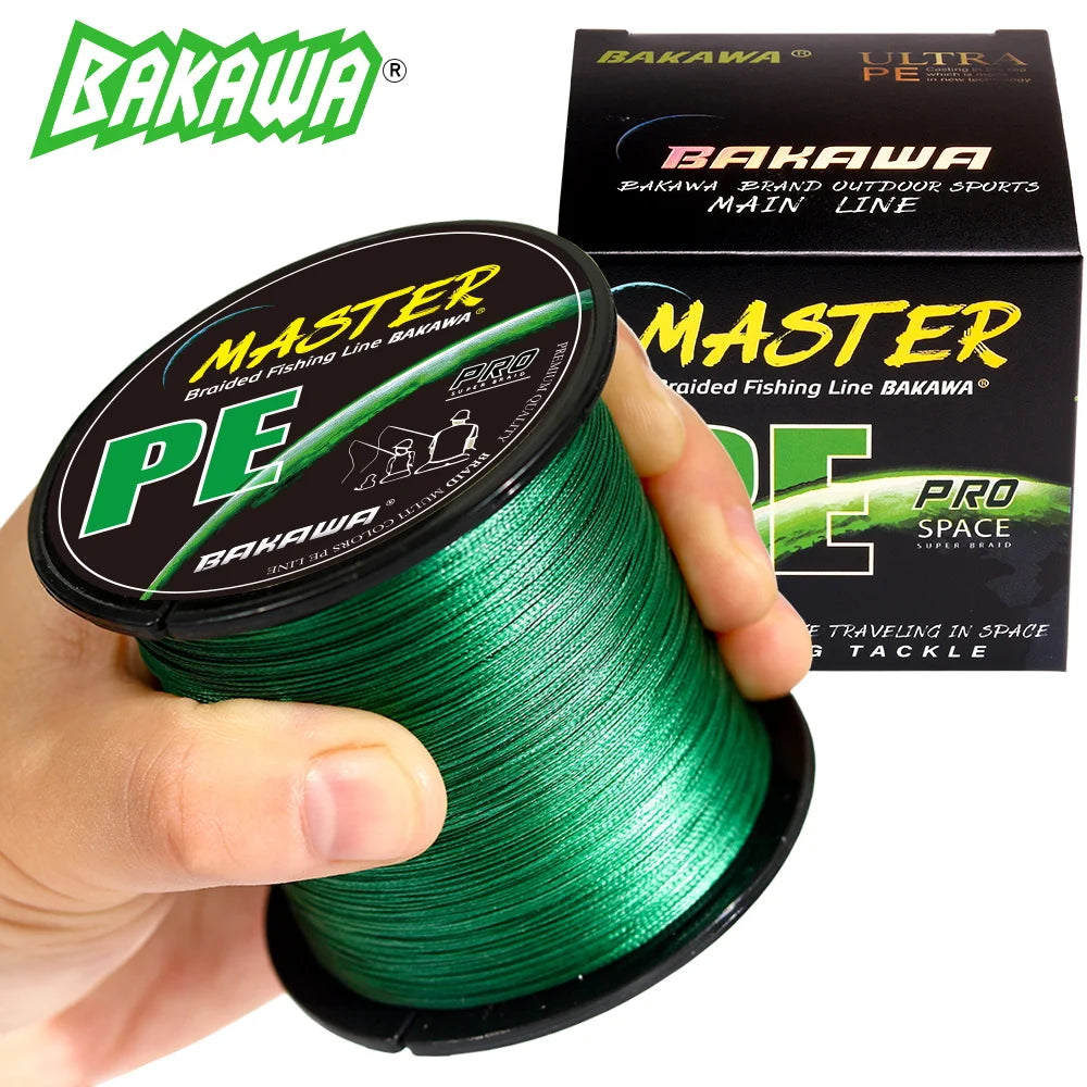 984 Feet 8-Strand Braided Fishing Line, High Sensitivity Super Strong.  Fresh and Saltwater Use