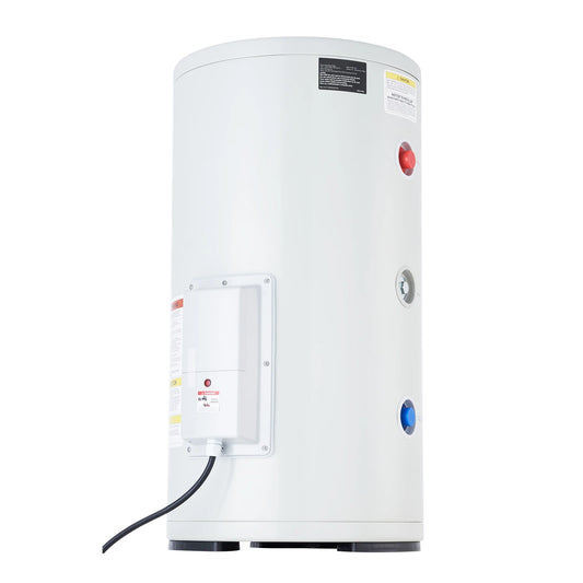 Electric Water Heater 40/70L Tank Instant Hot Water Heater 1.6Kw Tankless Water Heater w/ LED Display Knob Control