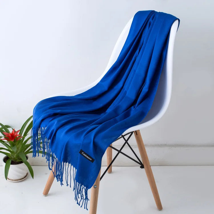 Women's Pashmina Scarf Shawls, Soft Cashmere feeling Headscarf