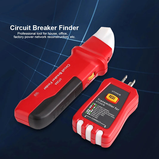 Professional Circuit Breaker Finder Sensitivity Adjustable Socket Tester Diagnostic Tool