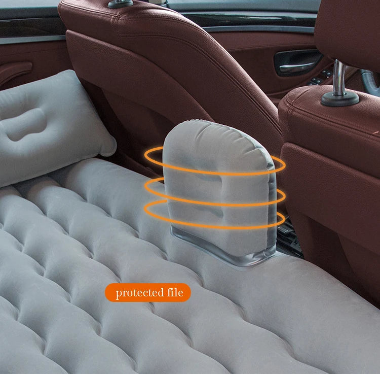 Back Seat Car Seat Cover, Camping Air Mattress,  Travel Bed, Inflatable Extra Long Mattress For SUV