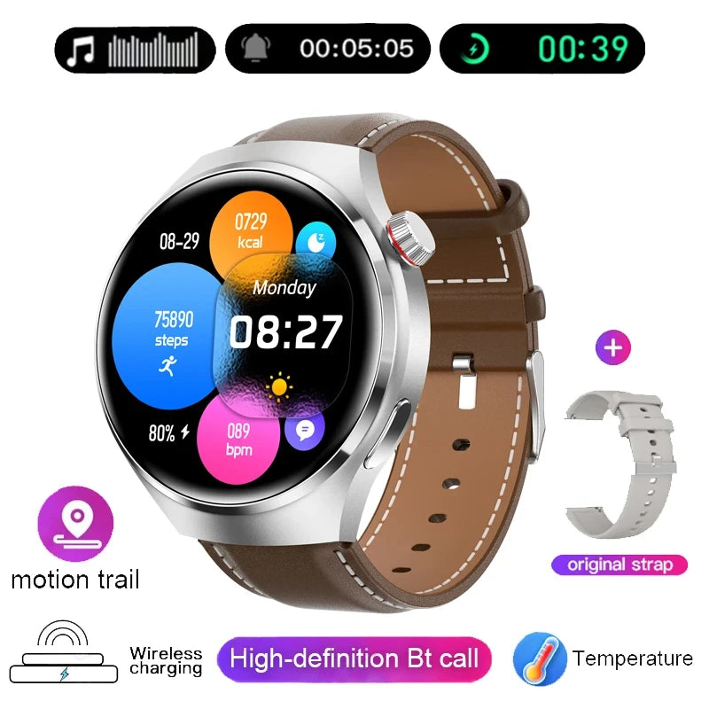 Android Smart Watch Men's Pro 466 * 466 HD screen Bluetooth call IP68 Waterproof Sports Heart rate Smart Watch