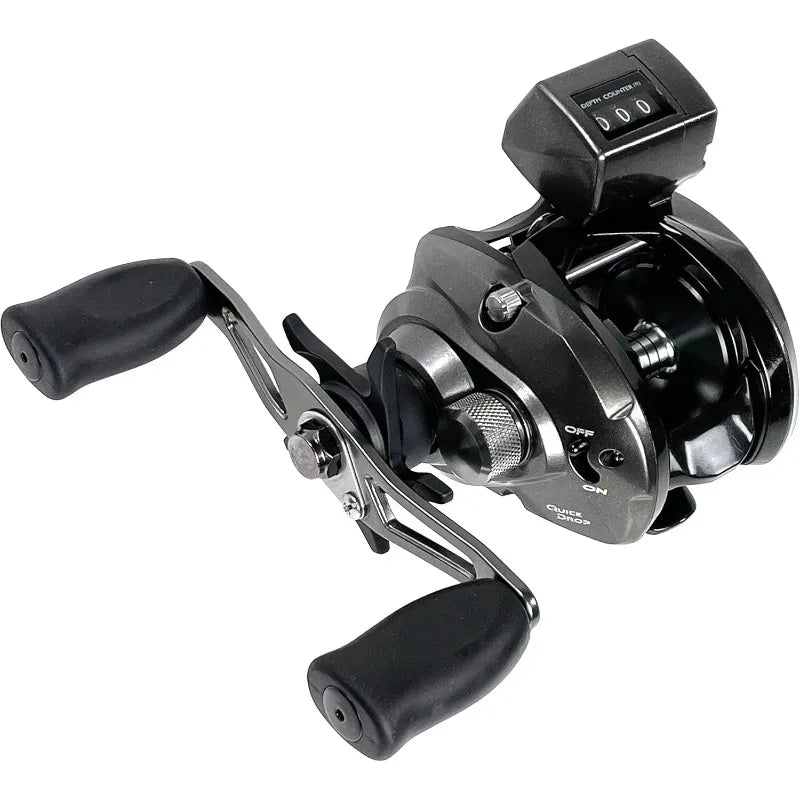 Low Profile Line Counter Graphite Frame Fishing Reel