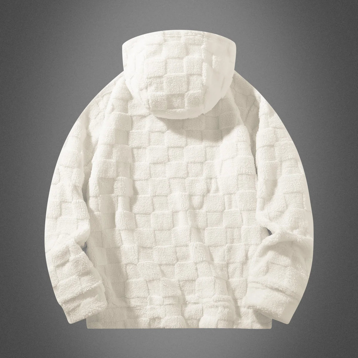 Men's, Women's autumn and winter thickened hooded sweatshirt, fashionable cut, suitable for daily outings