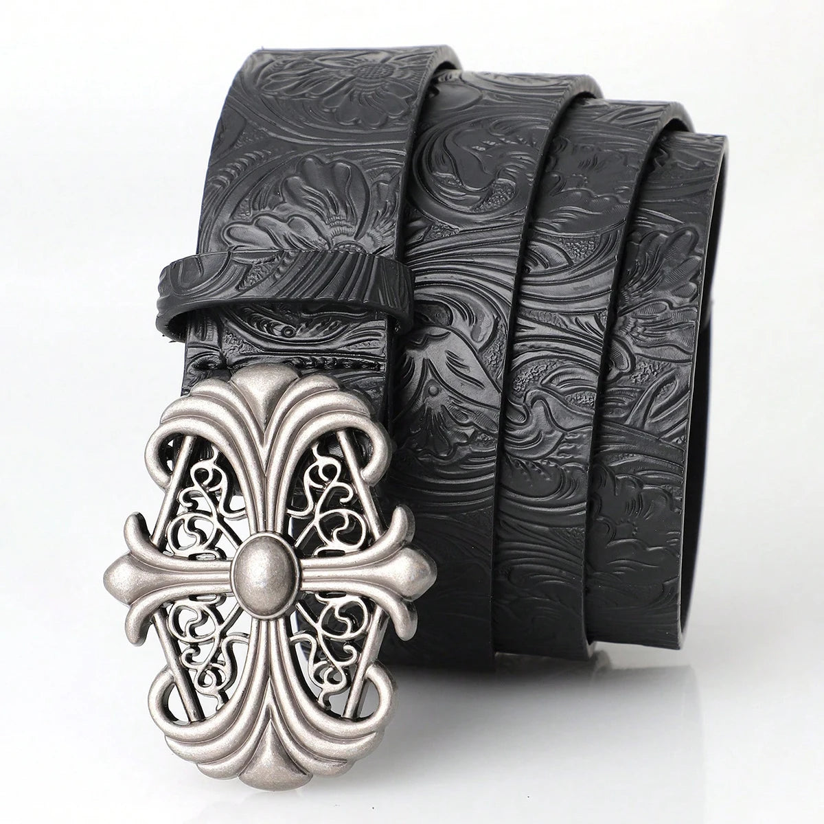 Men's, Women's Belt Bohemian Style Leather Belt. Fashion Vintage Buckle Belt