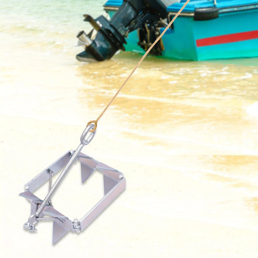 13lb Foldable Sliding Anchor | Ultimate Boat Anchor with Secure Grip Technology