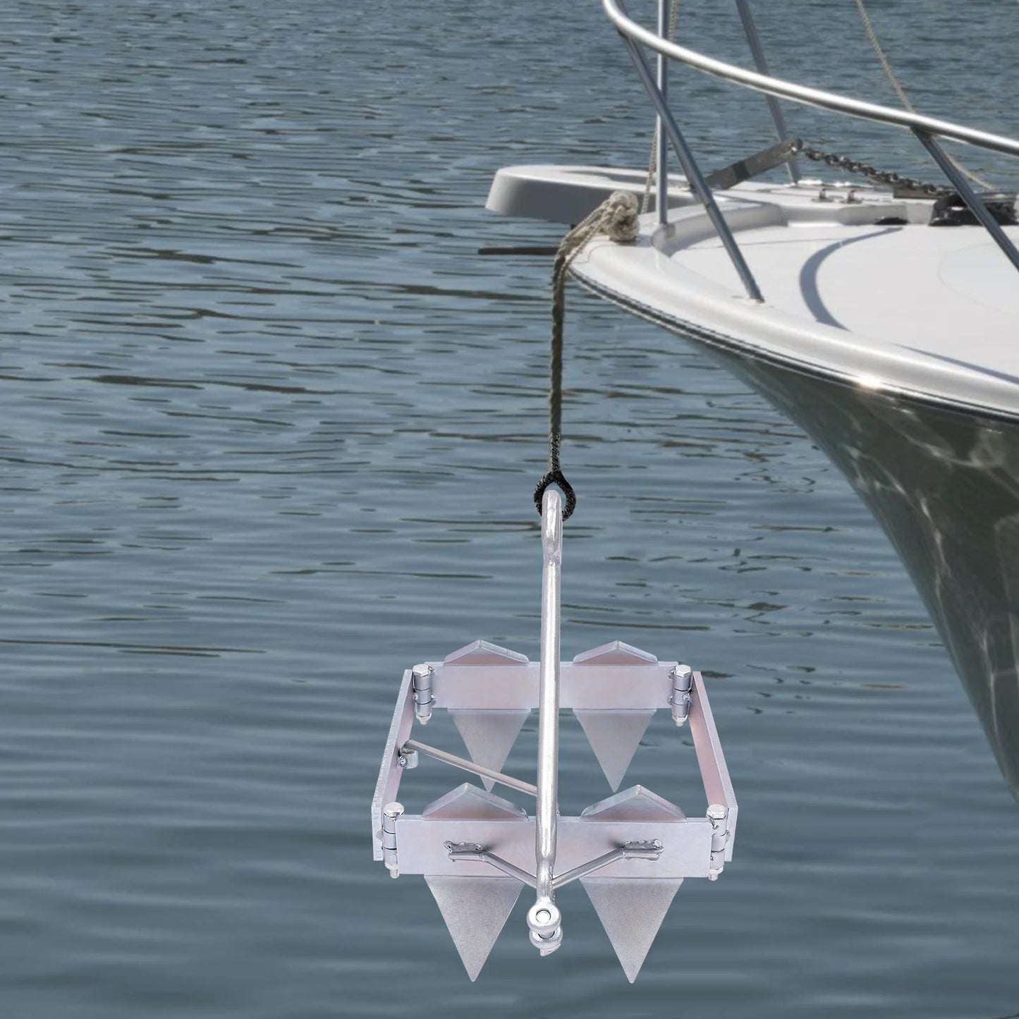 13lb Foldable Sliding Anchor | Ultimate Boat Anchor with Secure Grip Technology