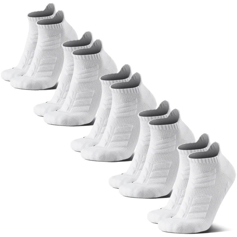 6-Pack Ankle Sport Socks Anti-Slip