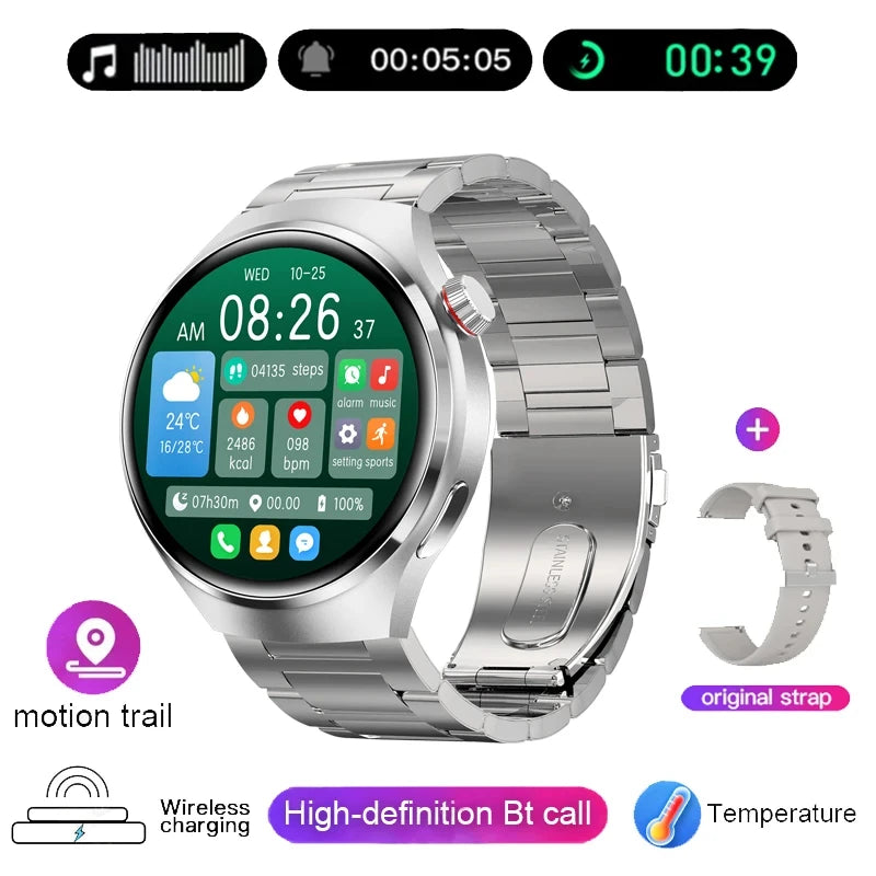 Android Smart Watch Men's Pro 466 * 466 HD screen Bluetooth call IP68 Waterproof Sports Heart rate Smart Watch