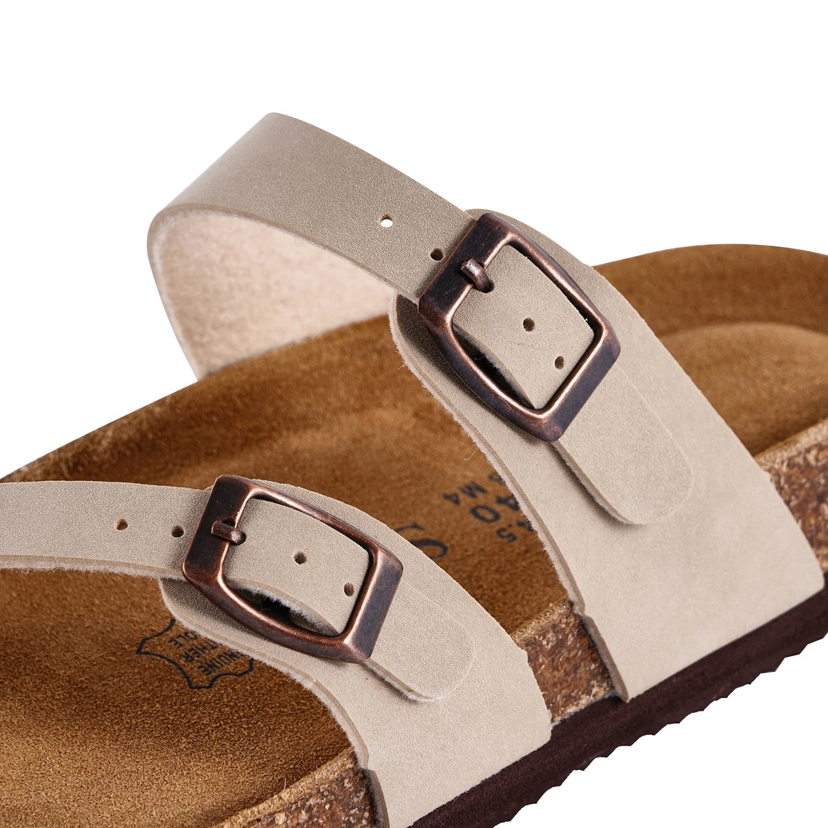Casual Flip Flops Soft Footbed Leather Sandals
