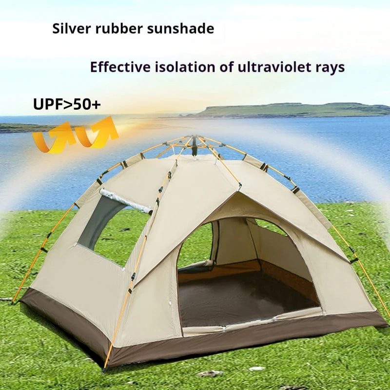 Outdoor shelter, Camping Tent, 4 person waterproof