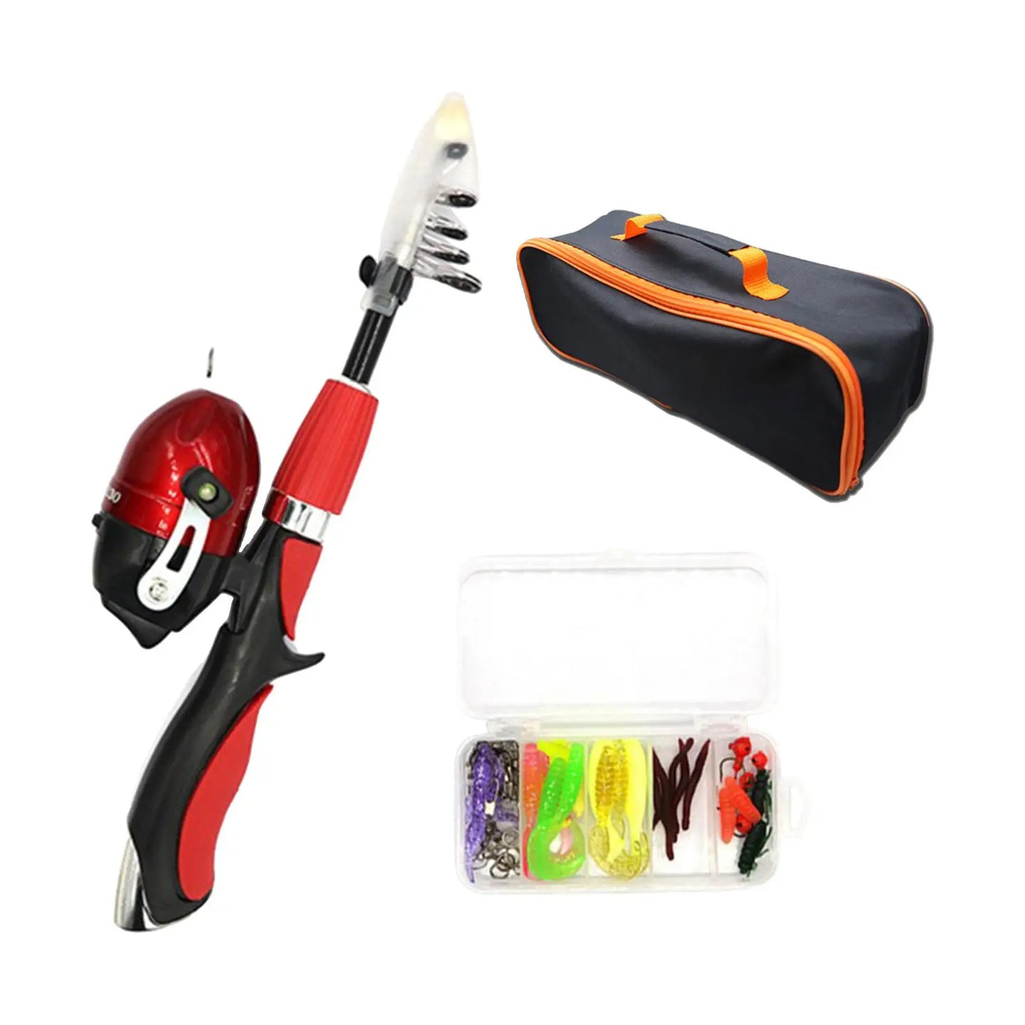 Fishing Rod and Reel Combo, Kids Fishing Pole