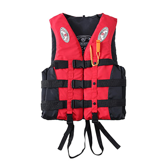 Life Jacket Water Sports  Buoyancy Life Vest for Kids Adults Red